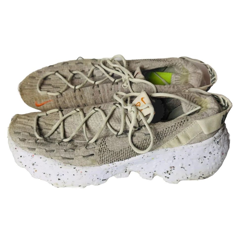Nike Space Hippie 04 Light Bone 2021 Running Sneakers Men's - Sz 11 cz6398-009